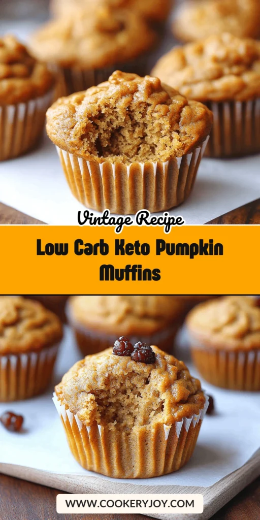 Keto Pumpkin Muffins