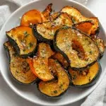 Parmesan Herb Roasted Acorn Squash