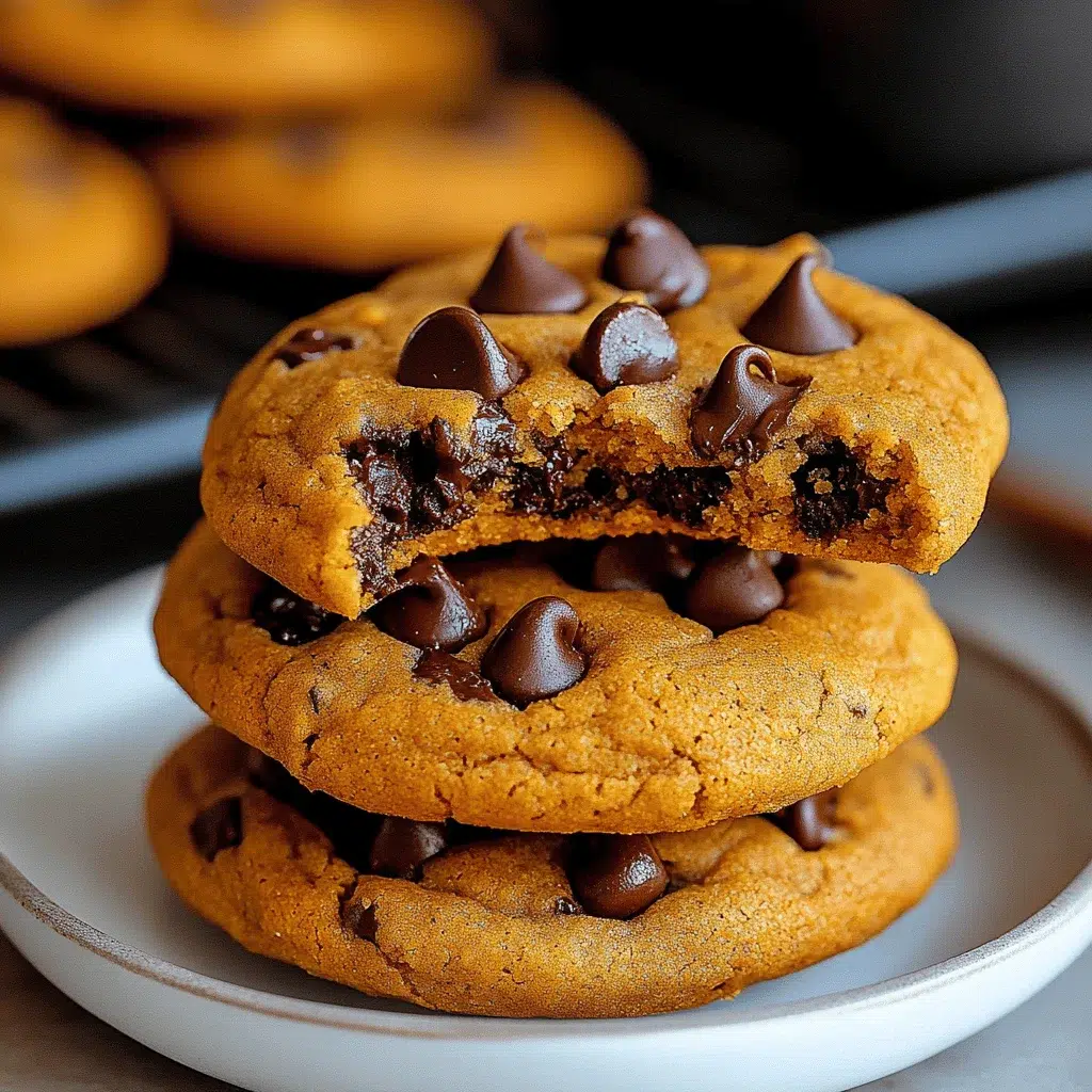 Pumpkin Chocolate Chip Cookies