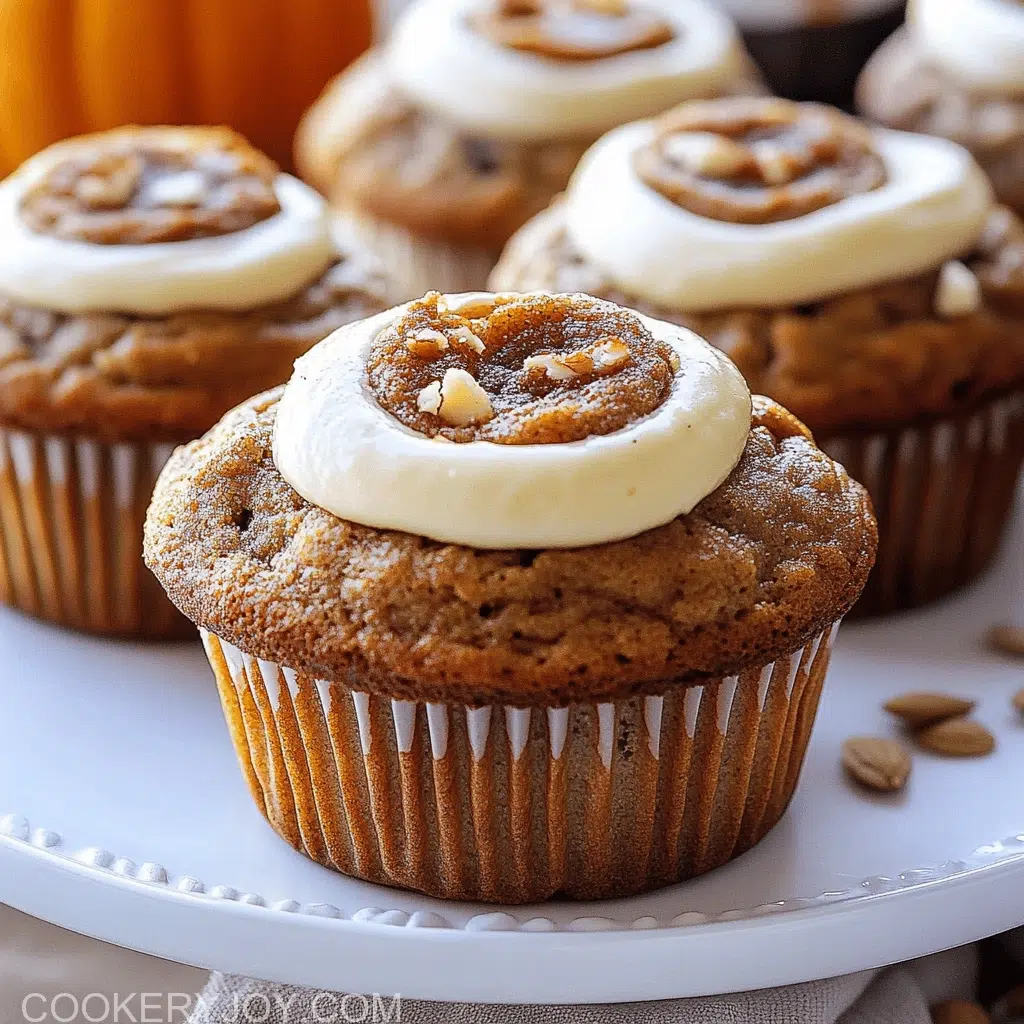 Pumpkin Cream Cheese Muffins
