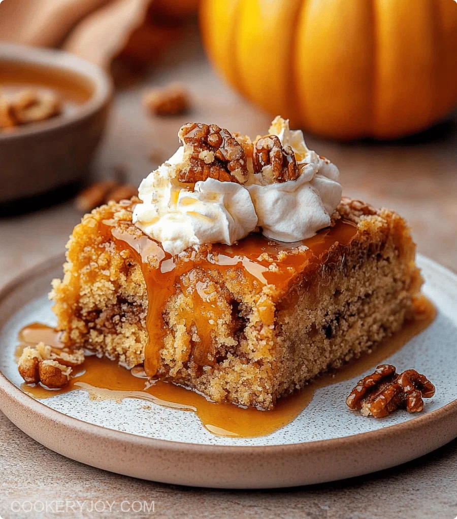 Pumpkin Dump Cake