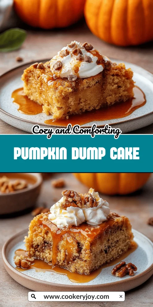 Pumpkin Dump Cake