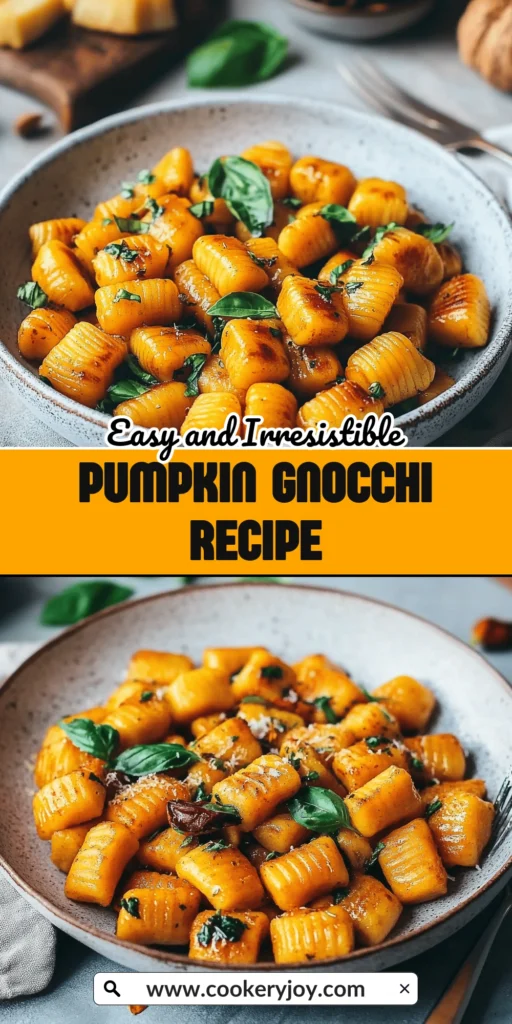 Pumpkin Gnocchi Recipe