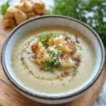 Roasted Garlic Potato Soup