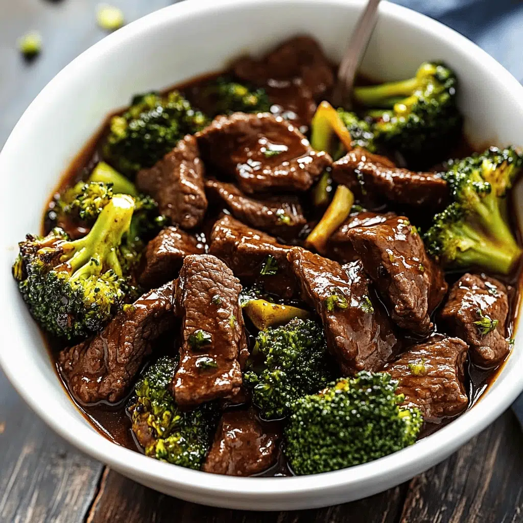Slow Cooker Beef and Broccoli