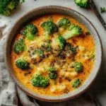 Spicy Broccoli Cheddar Soup