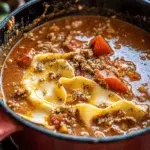Spicy Lasagna Soup