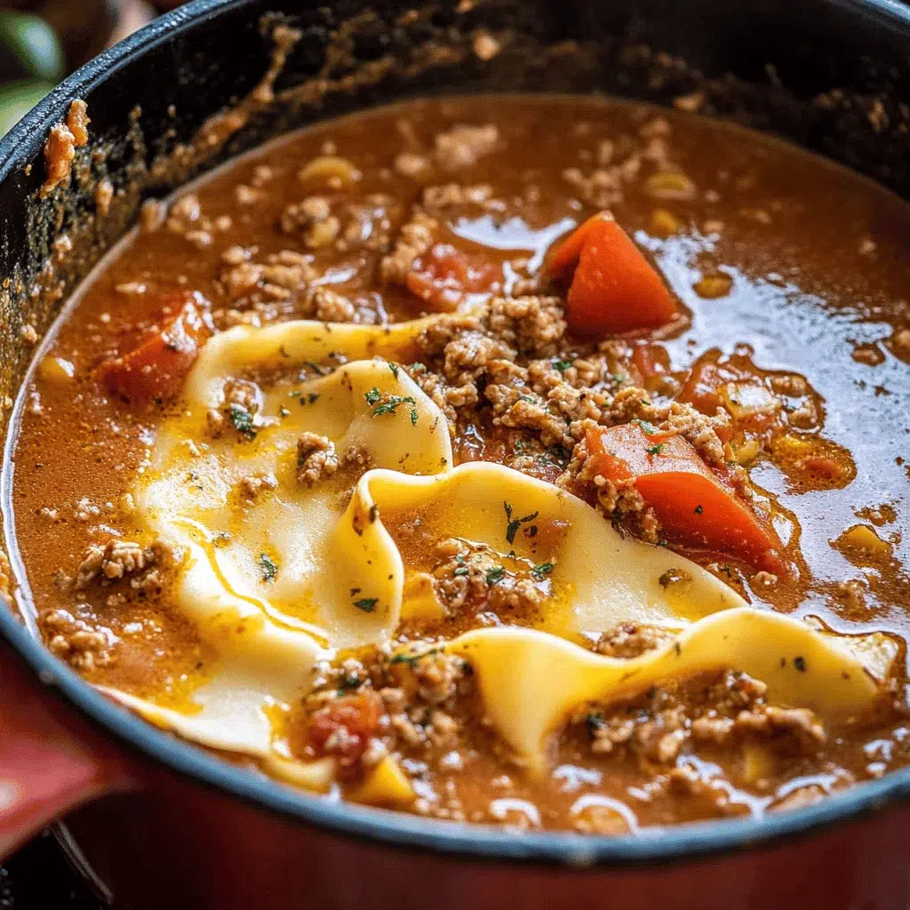 Spicy Lasagna Soup