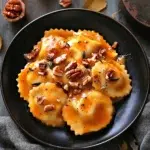 Toasted Pecan Pumpkin Ravioli