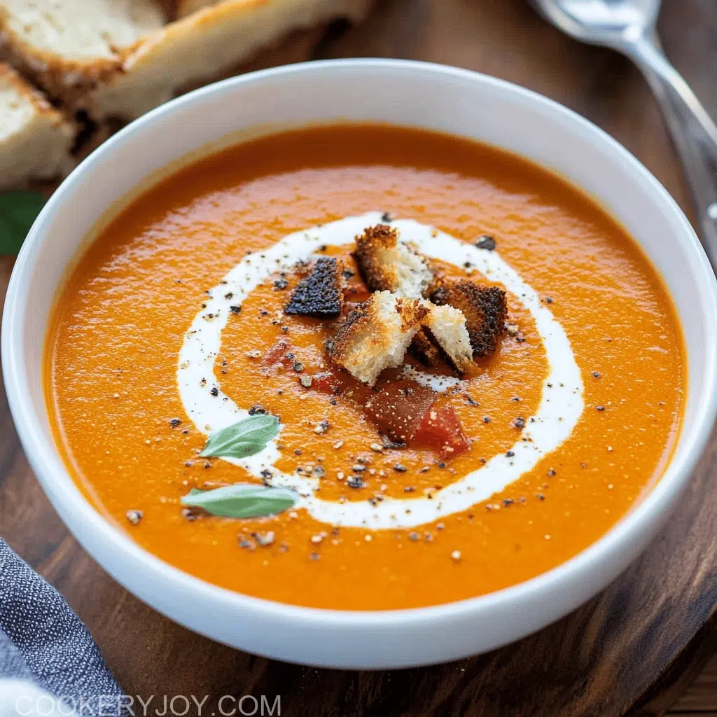 Tomato Bisque Soup
