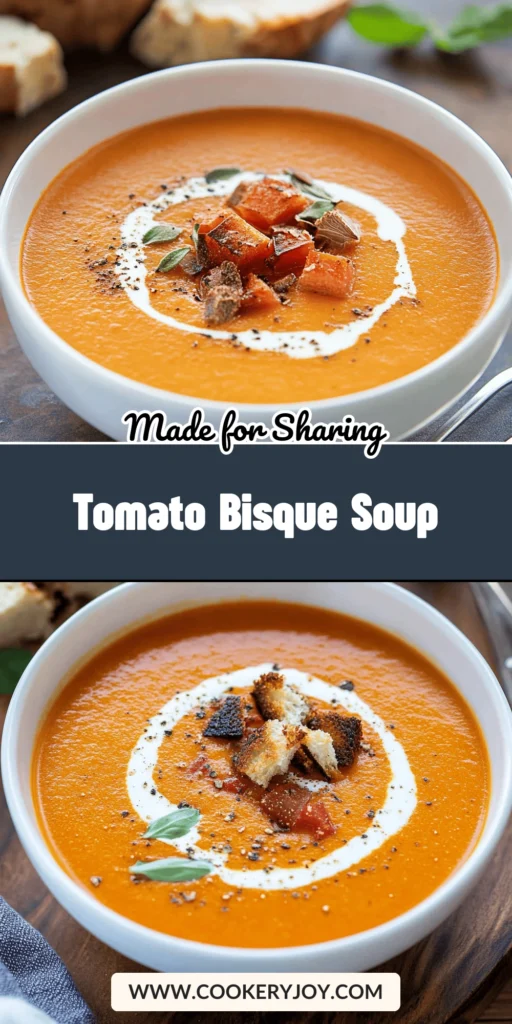Tomato Bisque Soup