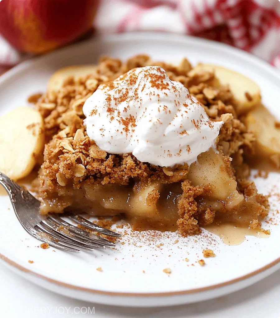 Vegan Apple Crisp