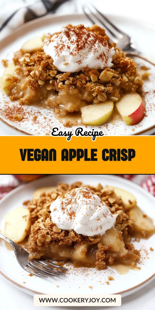Vegan Apple Crisp