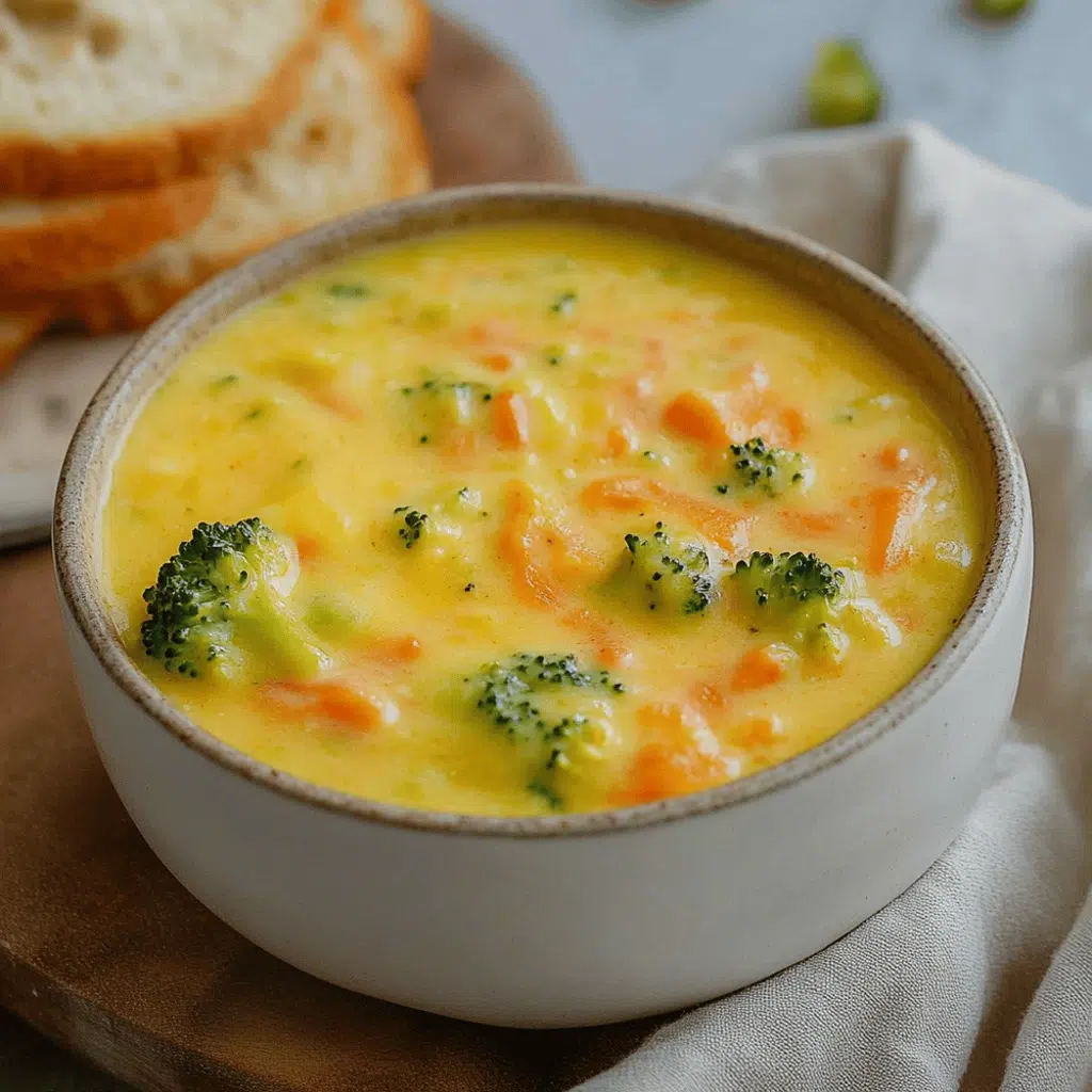 Vegan Broccoli Cheddar Soup