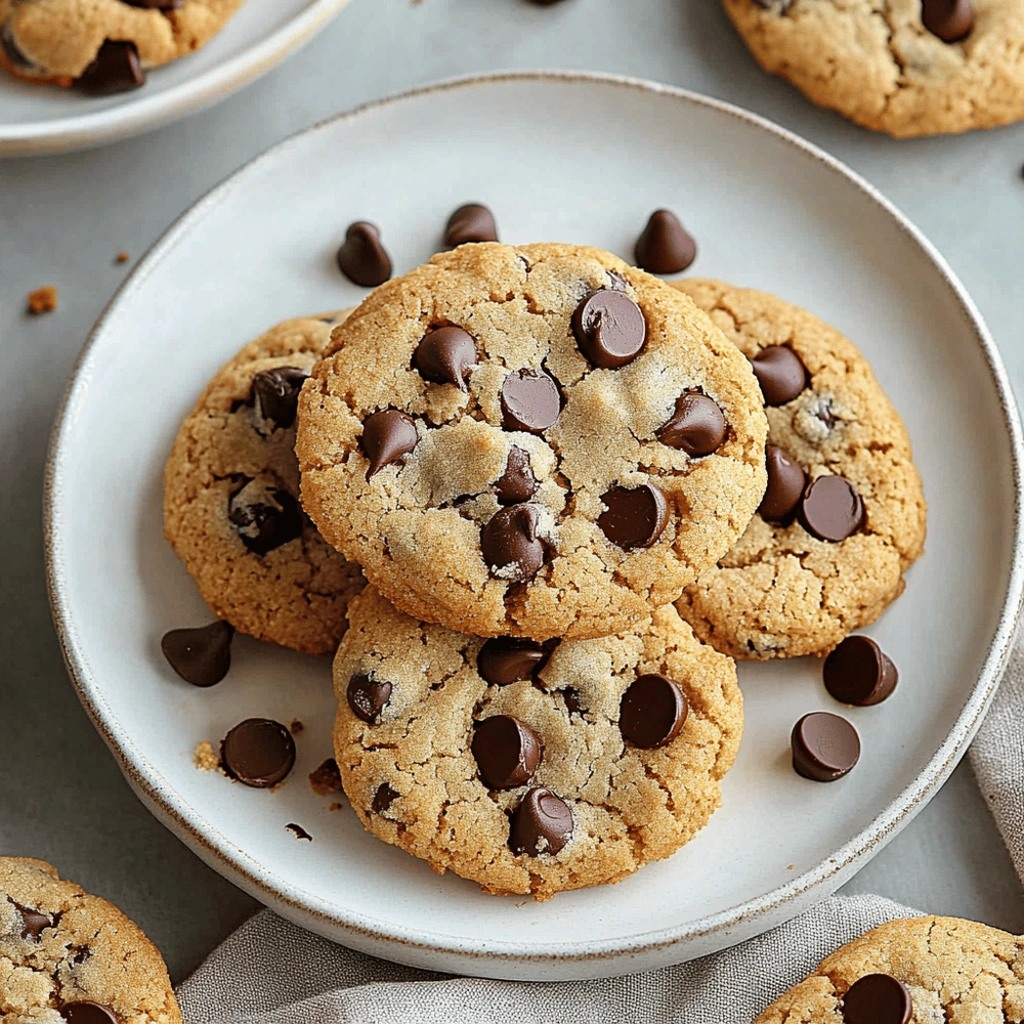 homemade chocolate chip cookies