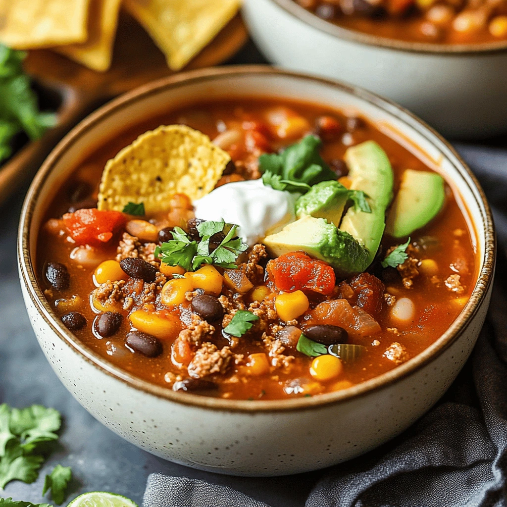 taco soup recipe
