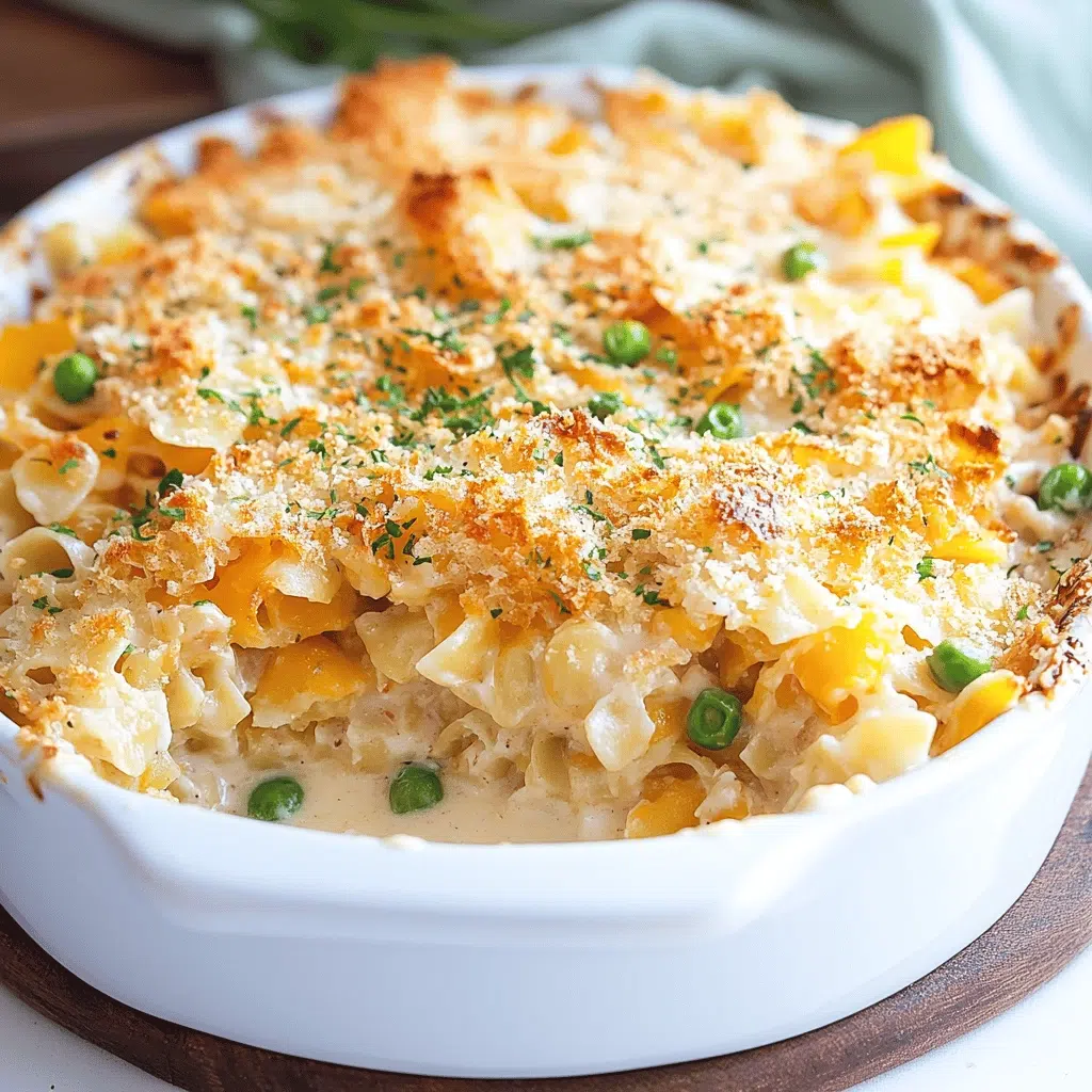 tuna noodle casserole