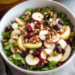 Apple Cranberry Walnut Salad