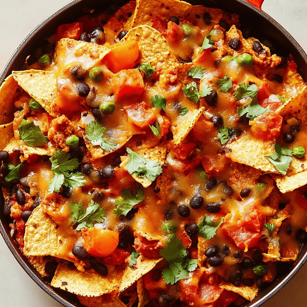 Black Bean Sweet Potato Taco Skillet