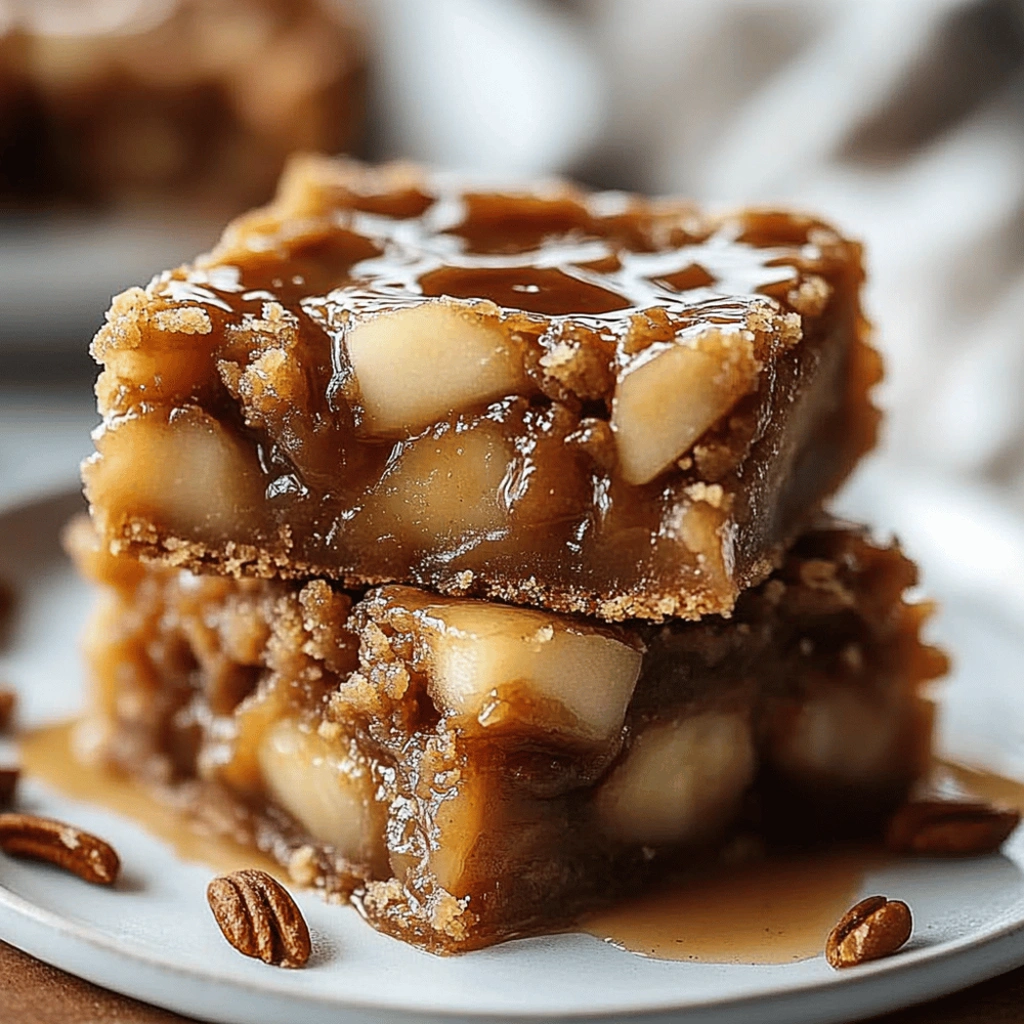 Brown Butter Apple Blondies