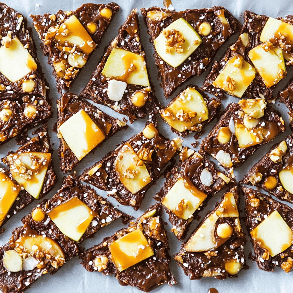 Caramel Apple Bark
