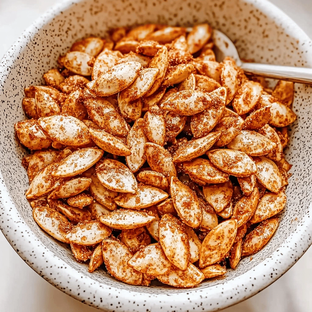 Cinnamon Sugar Pumpkin Seeds