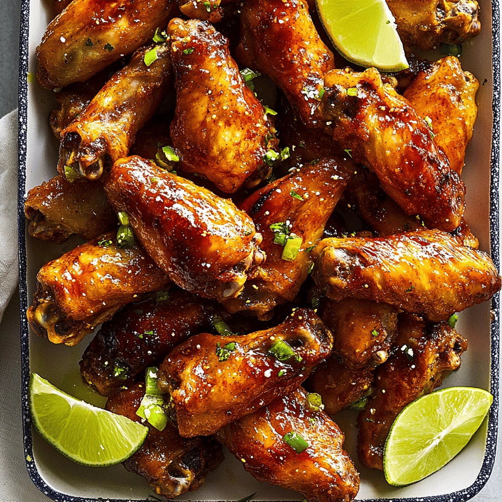 Coconut-Lime Chicken Wings