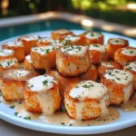 Crispy Bang Bang Salmon Bites