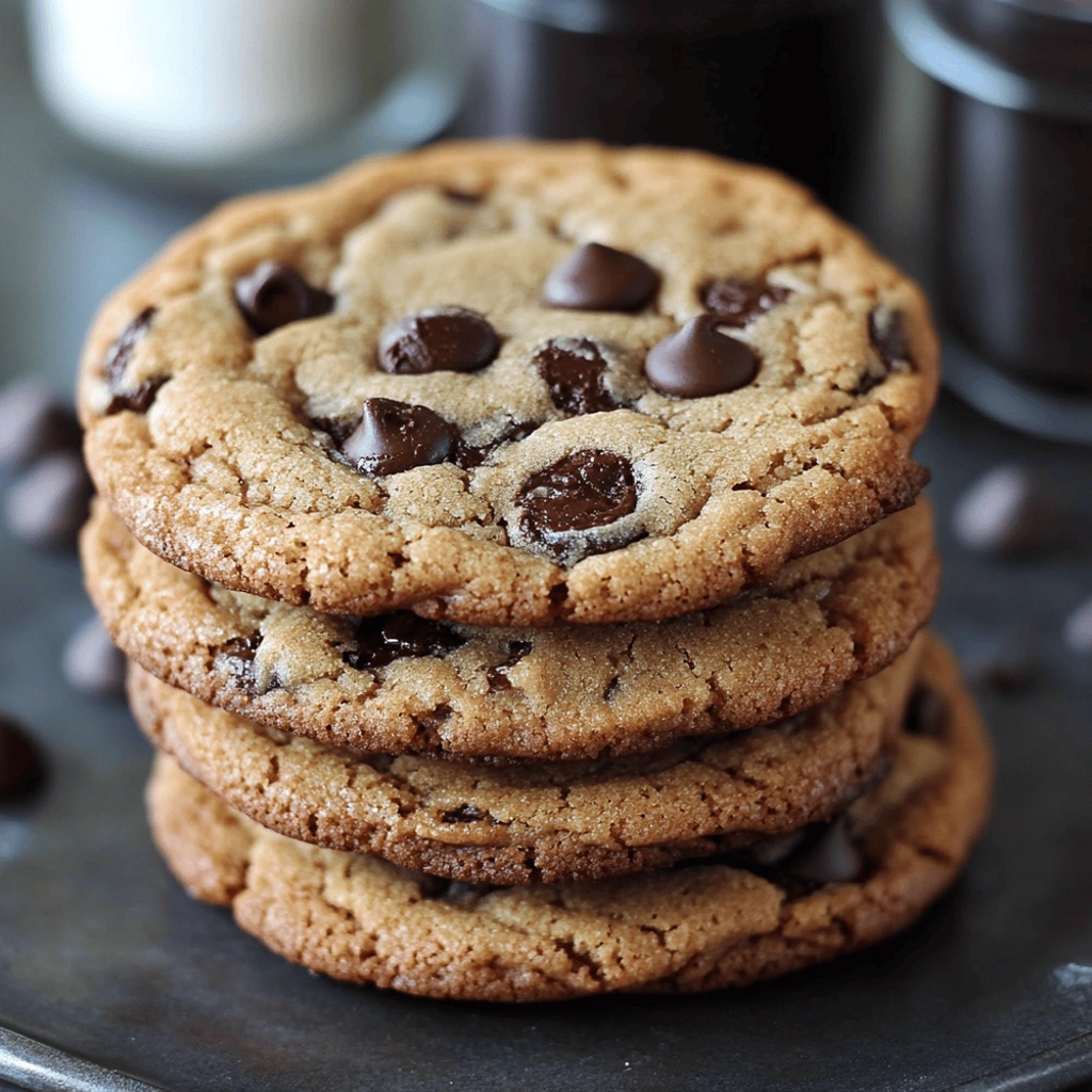 Crispy Chocolate Chip Cookies