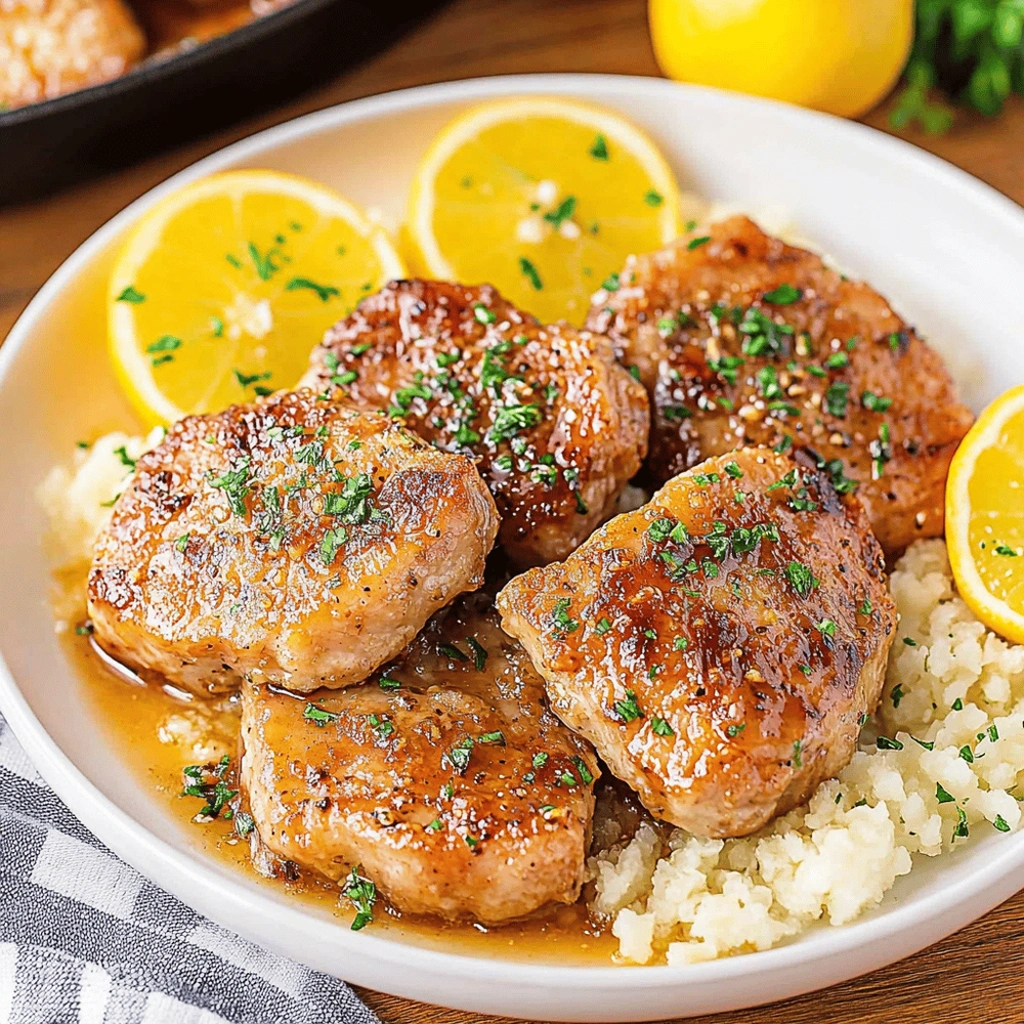 Honey Garlic Pork Chops