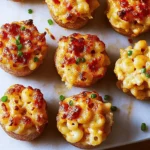 Mac and Cheese Pizza Bites