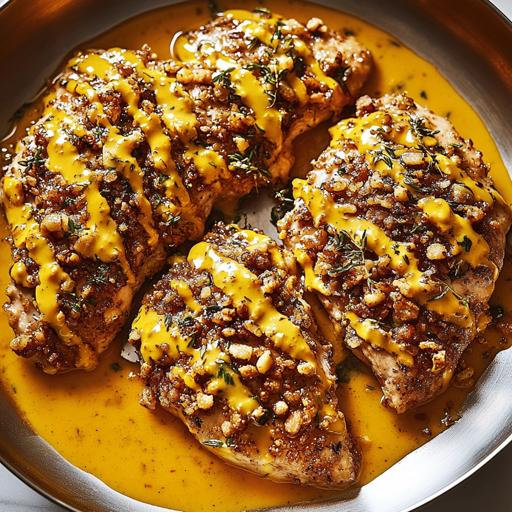 Maple Pecan Crusted Chicken