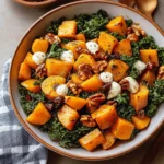 Maple-Roasted Squash & Kale Salad