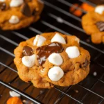 Pumpkin S'mores Cookies