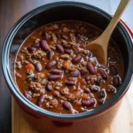 Slow-Cooker Beef Chili