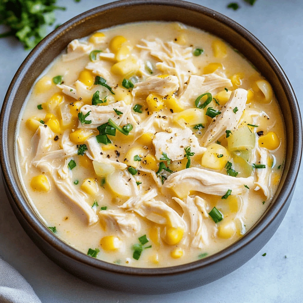 Thick Chicken Noodle Soup