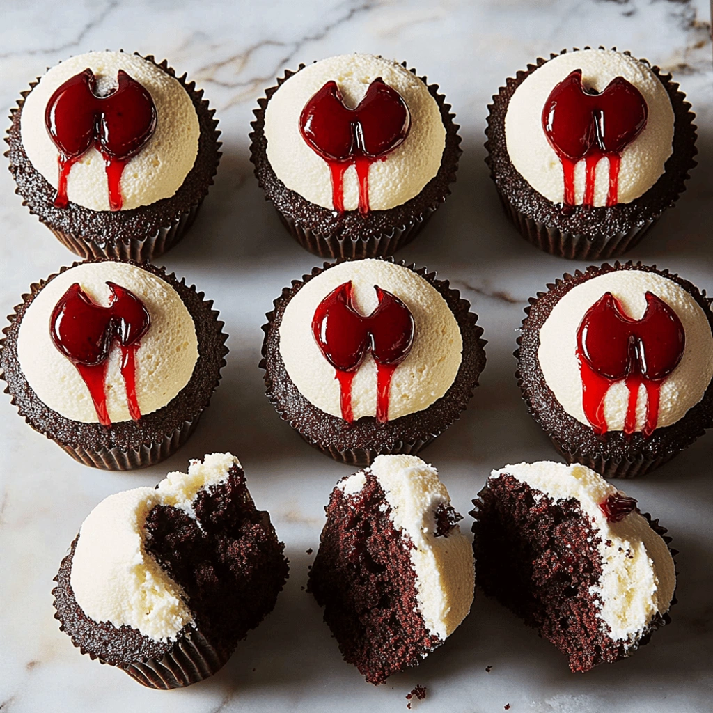 Vampire Cupcakes