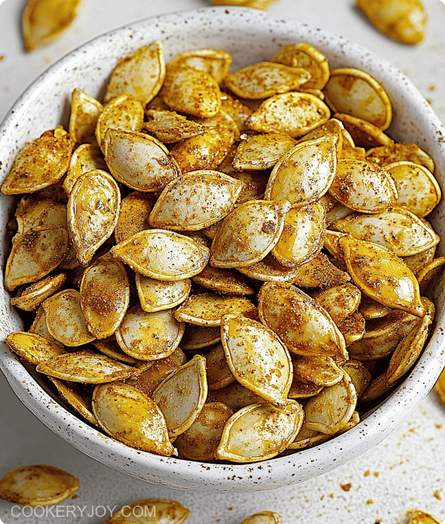 Spiced Roasted Pumpkin Seeds Recipe
