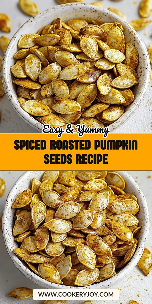 Spiced Roasted Pumpkin Seeds Recipe