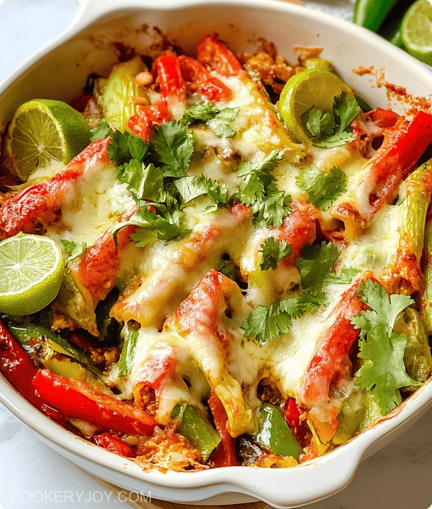 Chicken Fajita Casserole