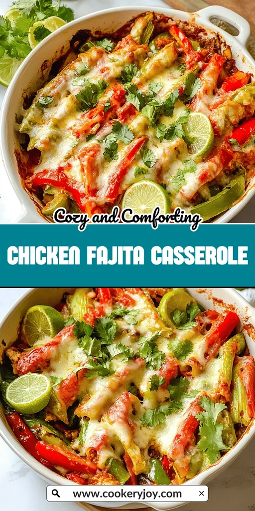 Chicken Fajita Casserole