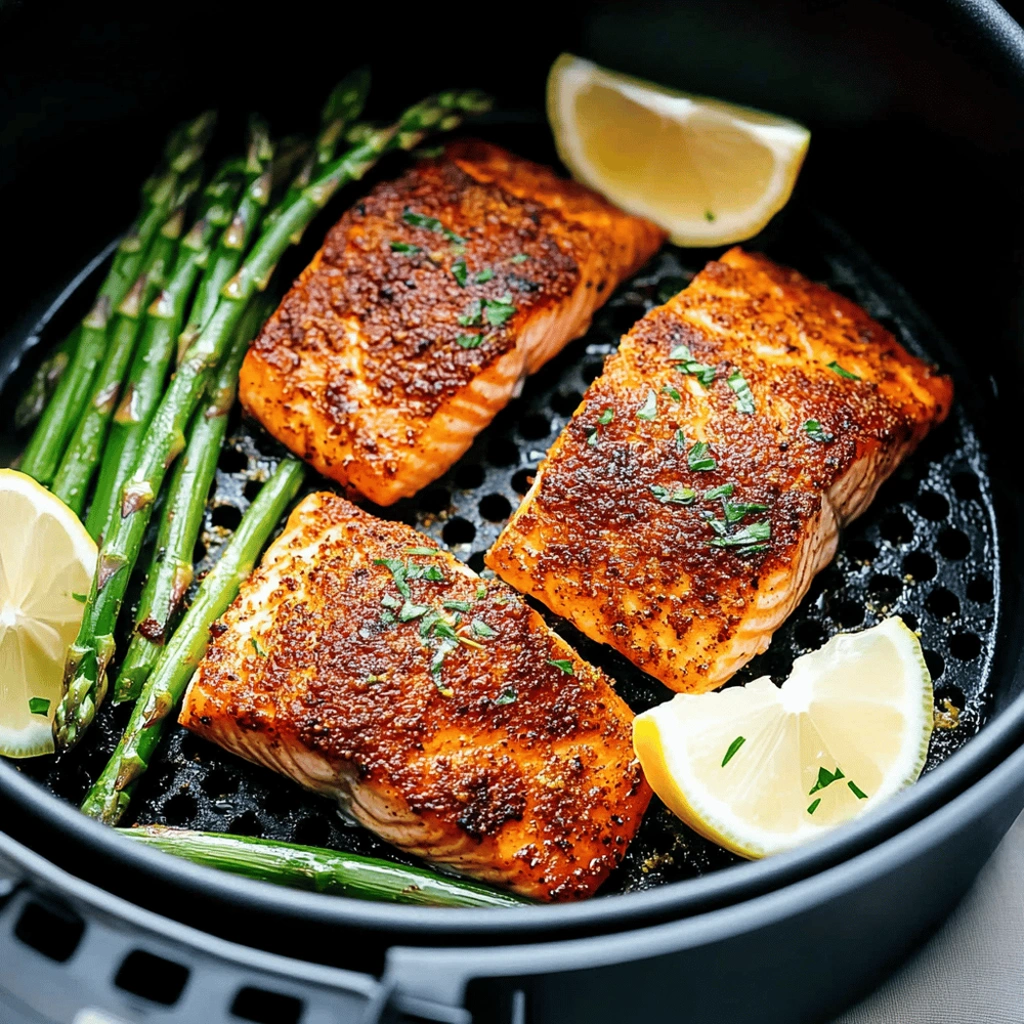 Air Fryer Salmon