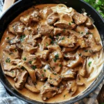Beef Stroganoff