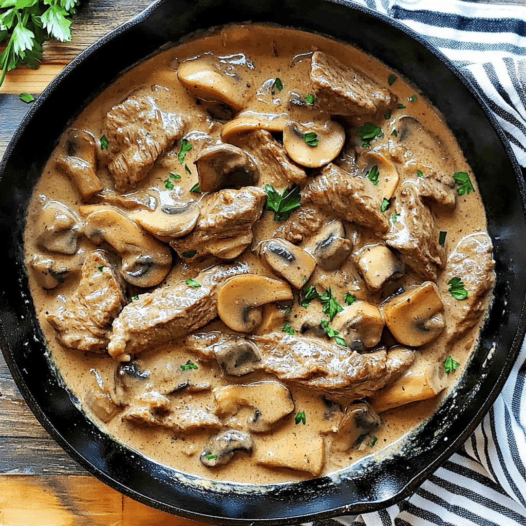Beef Stroganoff Recipe
