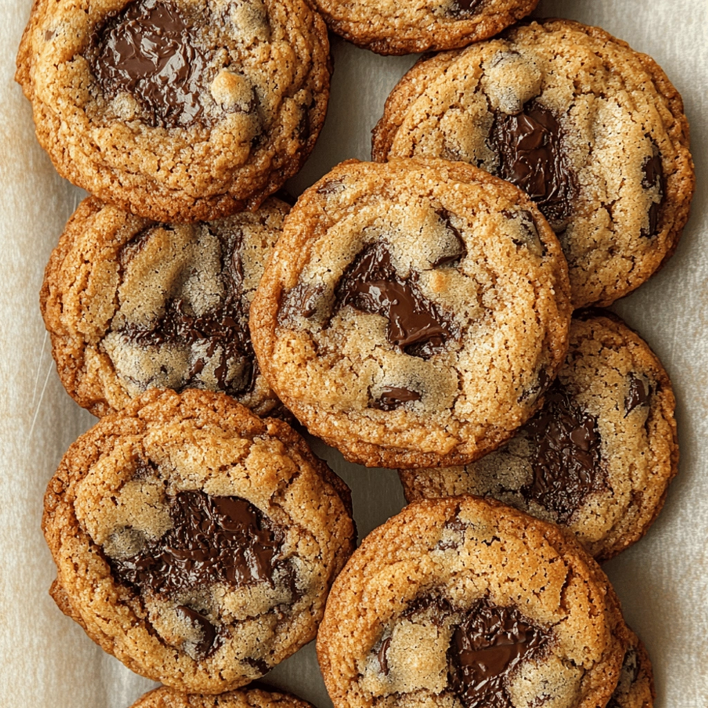 Bourbon Toffee Chocolate Chip Cookies