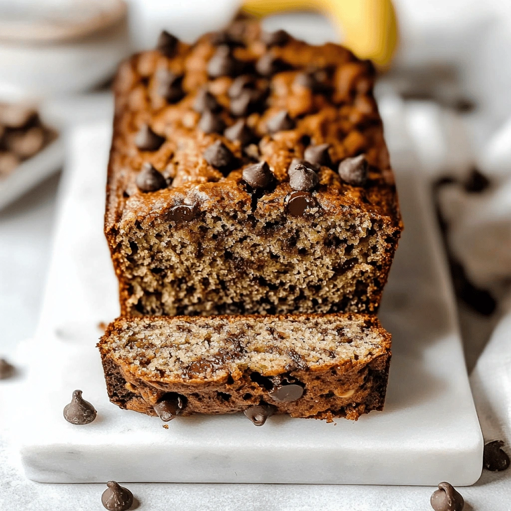 Brown Butter Chocolate Chip Banana Bread