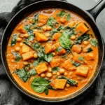 Butternut Squash Curry with Chickpeas