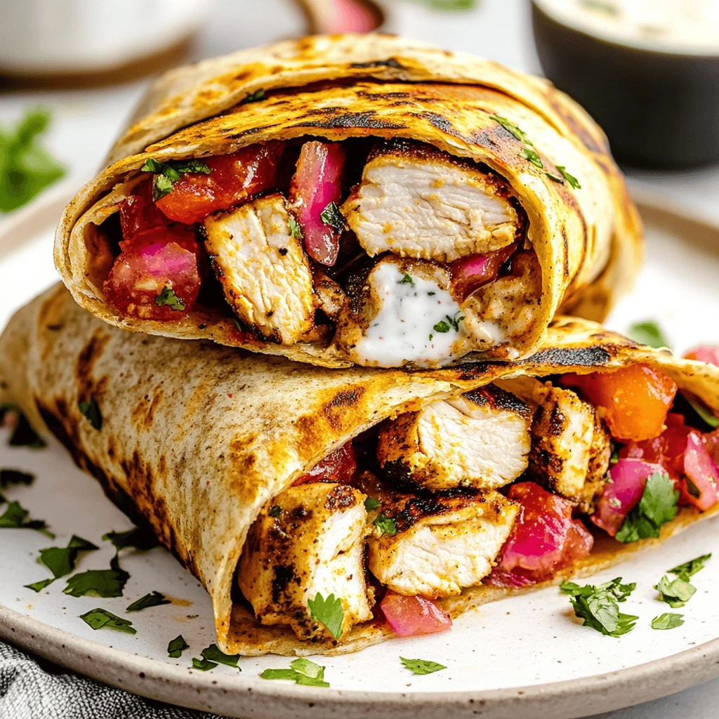 Chicken Shawarma Wrap