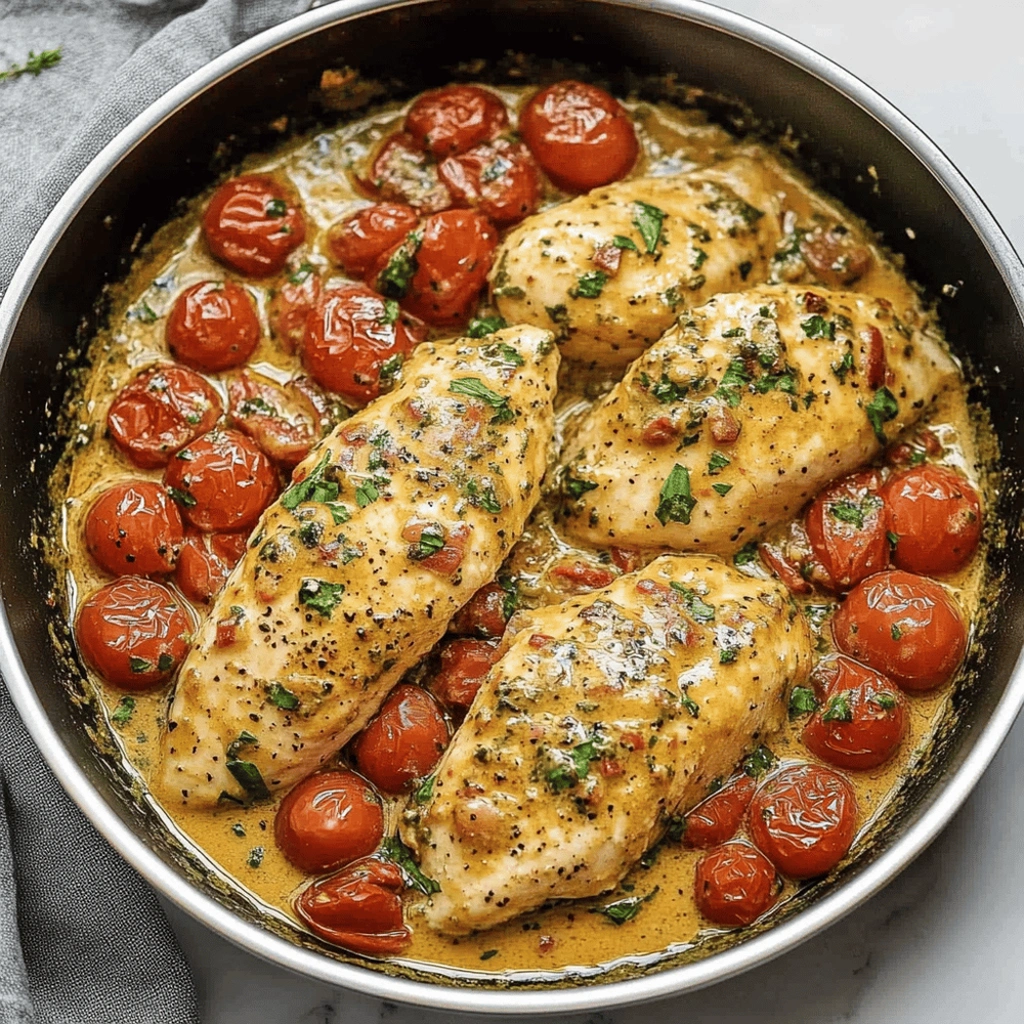 Creamy Pesto Chicken Breast