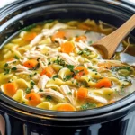 Crockpot Chicken Noodle Soup